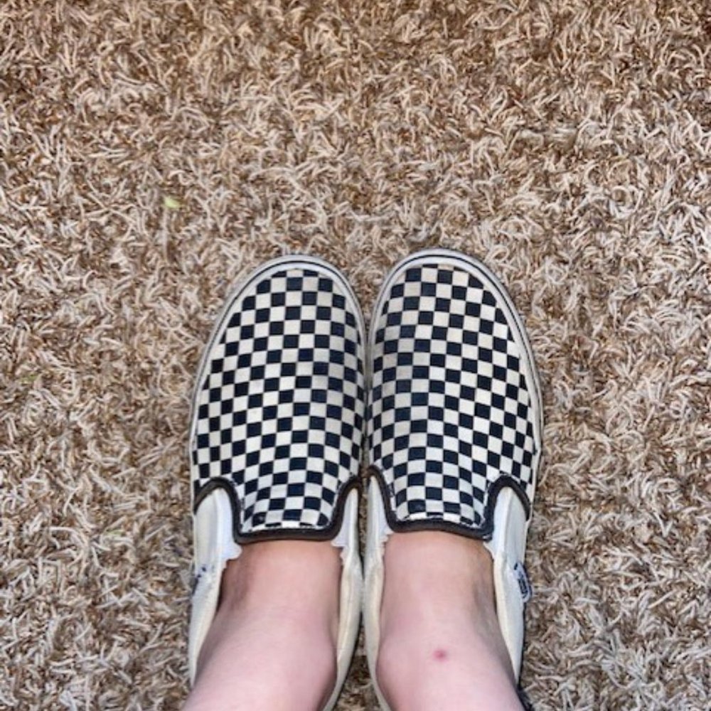 Checkered Van